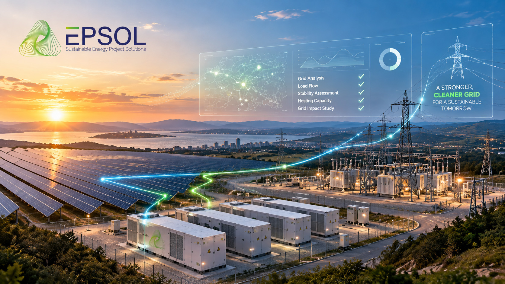 Depolamalı GES Projelerinde Şebeke Bağlantısı ve Grid Impact Study Neden Kritiktir?